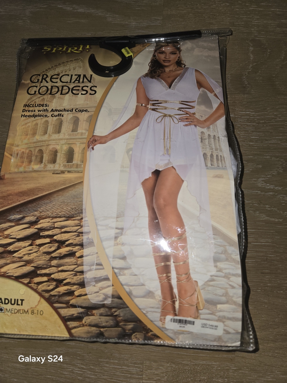 Spirit Grecian Goddess  Costume Womens M